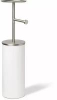 Держатель-органайзер для туалетной бумаги portaloo, 64 см, белый-никель P17-68077