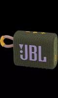 JBL Колонка портативная JBL GO 3, зеленая