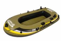 Лодка надувная Fishman 200 SET (весла+насос) JL007207-1N