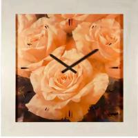 Настенные часы (60х60 см) Lowell, Цвет: персиковый