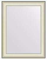 Зеркало 68х88 см белая кожа с хромом Evoform Definite BY 7630