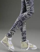Dollmore Love Sneakers Beige - Model doll F and SD Boy size (Кеды бежевые для кукол Доллмор 67 см)
