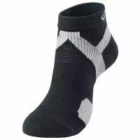 Носки для бега PHITEN SOCKS (SOCKING), черно-серые, 22-24см