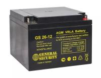 Аккумулятор GS 12-26 (12V,26Ah)