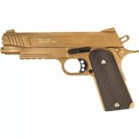Пистолет пневматический GALAXY AIRSOFT G.38D пружинный, (песочный) кал. 6мм