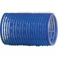 Бигуди-липучки DEWAL синие d 40 мм, 12 шт/уп