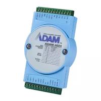 Модуль интерфейсный ADAM-4024-B1E Модуль ввода-вывода, 4-канала аналогового вывода, 4 канала дискретного ввода, Modbus RTU/ASCII Advantech