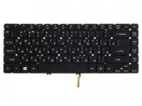 Клавиатура для ноутбука Acer Aspire R7-571, R7-571G, R7-572, R7-572G черная с подсветкой NK.I1413.071