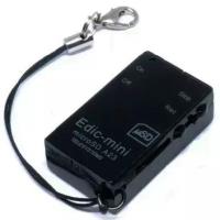 Диктофон Edic-mini microSD A23 черный