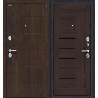Входная дверь Porta S 9/П29 (Модерн) Almon 28/Wenge Veralinga (дверь металлическая) Браво