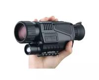Прицел монокуляр ночного видения с дальномером NV 300 (5х zoom) (W17266CI), ночное видение для охоты и охотников. Видимость в темноте до 200 м!