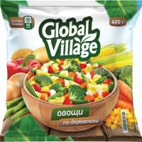 Смесь овощная Global Village Овощи По-Деревенски быстрозамороженная 400г