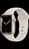 Apple Умные часы Apple Watch Series 7, 41 мм, сияющая звезда