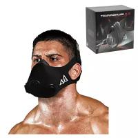 Тренировочная маска Training Mask 3.0 Чёрная (размер M)