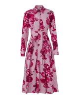 платье P.A.R.O.S.H. COXYD724305 розовый+принт s