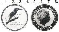 Клуб Нумизмат Монета доллар Австралии 2003 года Серебро Кукабара