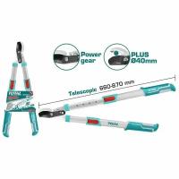 Сучкорез с телескопическими ручками TOTAL 660-870мм, THTS1527416