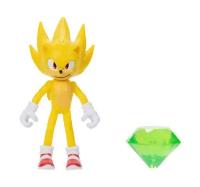 Игровые наборы и фигурки: Фигурка желтый Еж Соник с зеленым алмазом - Sonic The Hedgehog 2, Jakks Pacific