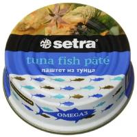 Паштет Рыбные консервы Setra из тунца, 80г