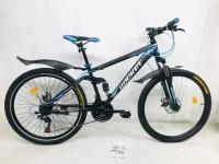 Горный взрослый двухподвесный велосипед Izh bike rocket на 26" дюймов колеса