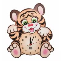 Часы настенные Забавный тигрёнок