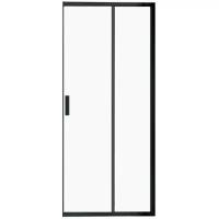 Душевая дверь Vincea Garda VHC-1G900CLB 90х190 черный стекло прозрачное