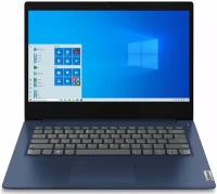 Ноутбук Lenovo Ideapad 3 14Ada05 14 TN, Amd Ryzen 5 3500/2,1Ghz/Ram 8Gb/Ssd 512Gb/Integrated/Windows Home 11/Abyss Blue (81W000Vkru)