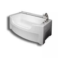 Акриловая ванна Radomir Чарли 120x70 с каркасом, слив-перелив (0-01-0-0-1-990)
