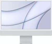 23.5" Моноблок Apple iMac 24" 2021 г. MGPD3, 4480x2520, Apple M1 2.064 ГГц, RAM 8 ГБ, SSD 512 ГБ, Apple M1 8-Core, MacOS, серебристый