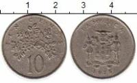 Клуб Нумизмат Монета 10 центов Ямайки 1975 года Медно-никель Флора