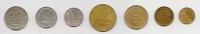 Набор монет СССР 1 2 3 5 10 15 20 копеек 7штук период с 1937 по 1946 год