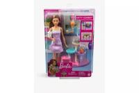 Barbie Игровой набор Barbie Барби и котята HHB70