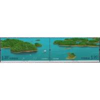 Почтовые марки Китай 2008г. "Озеро тысячи островов" Озеро, Природа, Туризм MNH