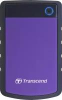 Внешний диск 2.5" Transcend StoreJet 25H3 TS1TSJ25H3P HDD/емкость 1 ТБ запись/чтение /