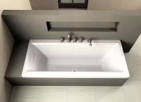 Прямоугольная акриловая ванна EXCELLENT Pryzmat 160x75 см