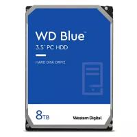 Жесткий диск 3.5" 8Tb WesternDigital WD Blue WD80EAZZ, 5640rpm 128Mb SATA3