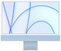 Моноблок Apple iMac 24 Apple M1/8Gb/512Gb/Wi-Fi/клавиатура/Blue