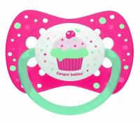 Пустышка Canpol Cupcake симметричная, силик., арт. 23/283, 6-18 мес., цвет розовый
