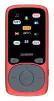 MP3 плеер Flash Digma B4 8Gb красный