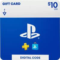 Цифровая подарочная карта PlayStation Store (10 USD)