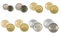 Набор из 8 регулярных монет РФ 2006 года. СПМД (1 коп. 5 коп. 10коп. магн. и немагн. 50 коп. магн. и немагн. 1 руб. 2 руб.)