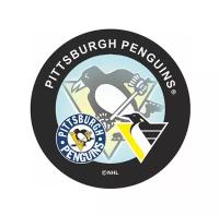 Шайба Rubena Pittsburgh Penguins три логотипа