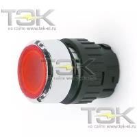 KP1-21R Кнопка Dуст.22мм с возможностью подсветки, красная (только корпус) ABB 1SFA616100R2101