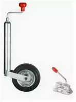 Опорное колесо для прицепа ARTWAY с хомутом, литое, D-48мм