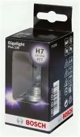 Лампа галогенная блистер 1шт H7 12V-55W PX26d Gigalight Plus 120 (увеличенная светоотдача на 120%) BOSCH 1987301170