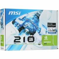 Видеокарта 1 Gb MSI GeForce 210 (N210-1GD3/LP)