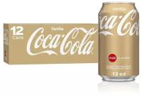 Газированный напиток Coca-Cola Vanilla (США) 0.355 л ж/б упаковка 12 штук