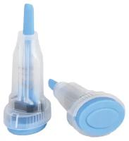 Автоматический ланцет Prolance для прокола пальца для анализов где требуется капиллярная кровь, голубой, глубина прокола 1,6 мм, 10 шт