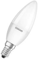 Лампа светодиодная OSRAM LED Value LVCLB75 10SW/840, E14, B39, 10 Вт, 4000 К