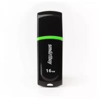 Флеш-накопитель USB 2.0 Smartbuy 16GB Paean Black (SB16GBPN-K)